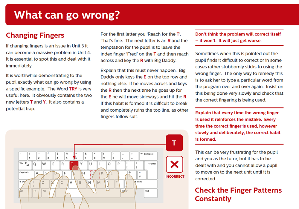 Manual Design Touch typing Amanda Design Freelance Designer